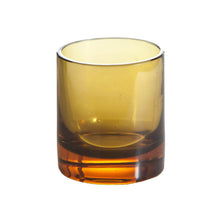 Load image into Gallery viewer, AMBER OLD FASHIONED GLASS
