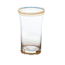 Load image into Gallery viewer, GOLD RIMMED TUMBLER
